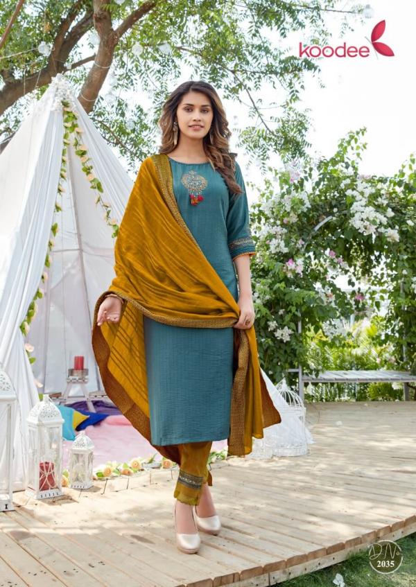 Koodee Saheli 8 Designer Nylon Festive Wear Readymade Salwar Collection 